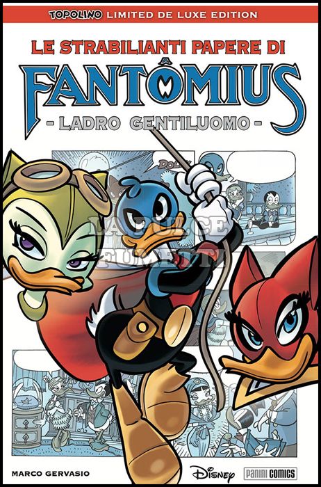 TOPOLINO LIMITED DE LUXE EDITION #    17 - LE STRABILIANTI PAPERE DI FANTOMIUS + SPILLETTA